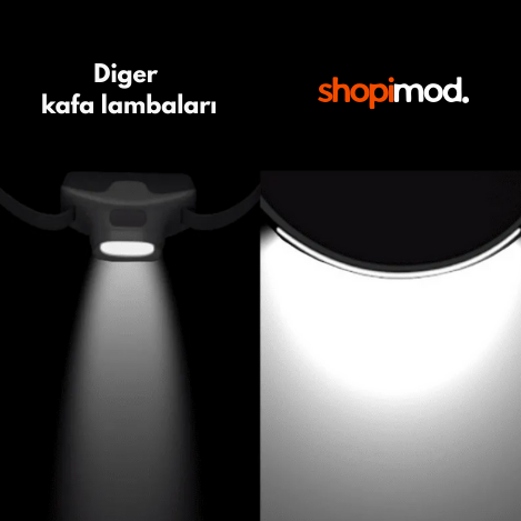 shopimod Sensörlü Kafa Lambası