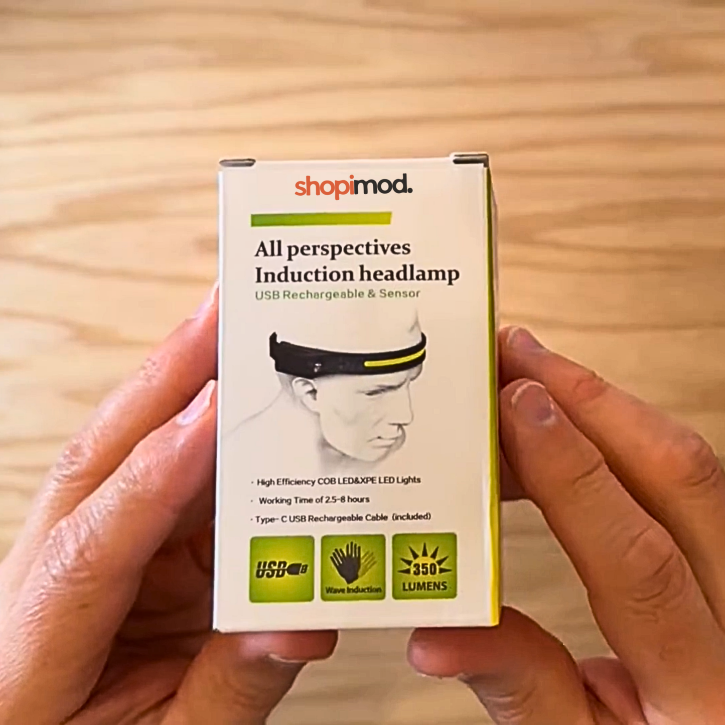 shopimod Sensörlü Kafa Lambası